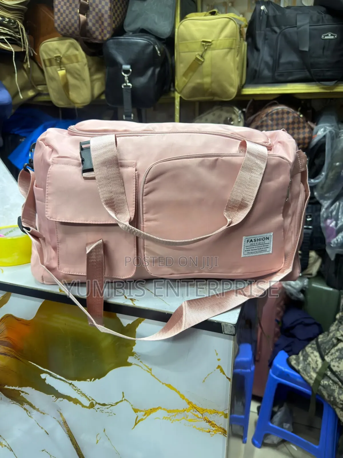 Peach Multi Purpose Gym Travel Bag at Only 1000