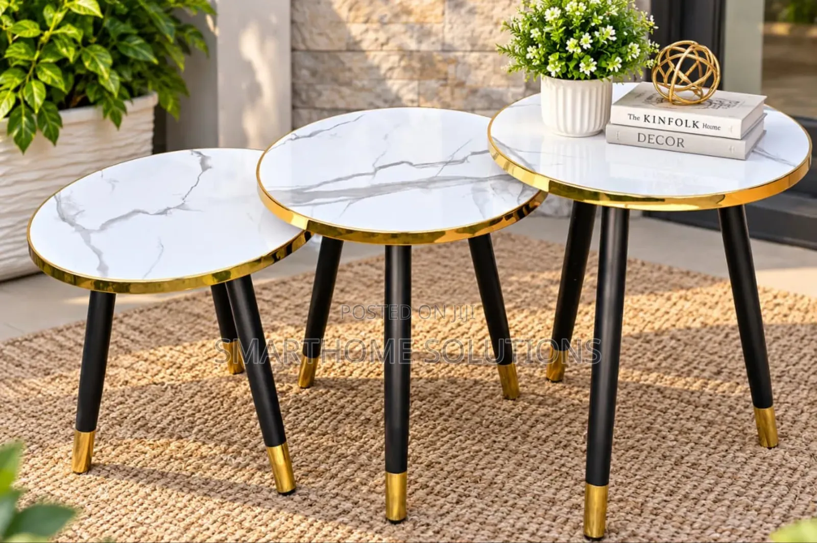 Triple Coffee Table