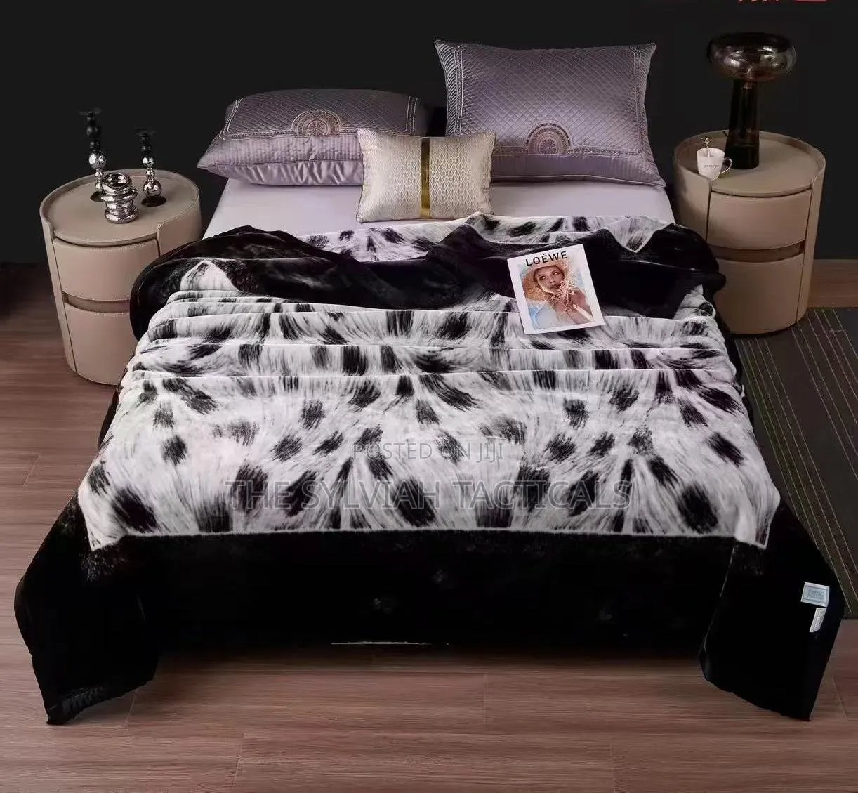 *2 Ply Double Side Extra Heavy Weight 3.7Kgs Soft Warm Blanket,