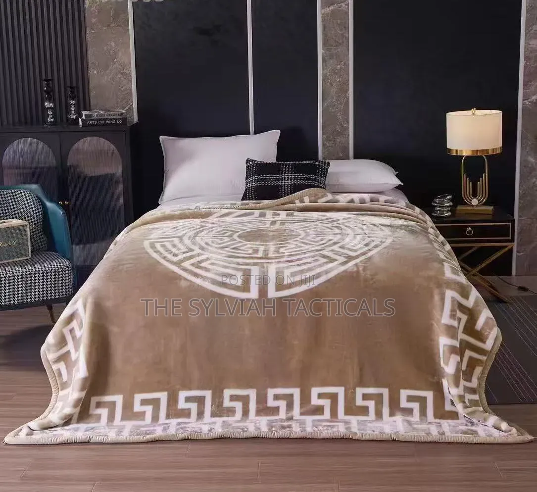*2 Ply Double Side Extra Heavy Weight 3.7Kgs Soft Warm Blanket,