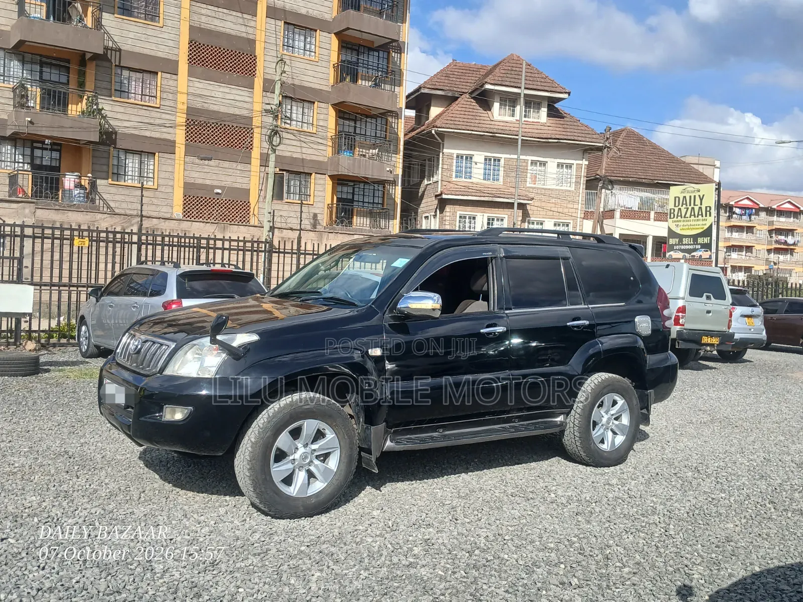 Toyota Land Cruiser Prado 2.7 i 16V 2007 Black