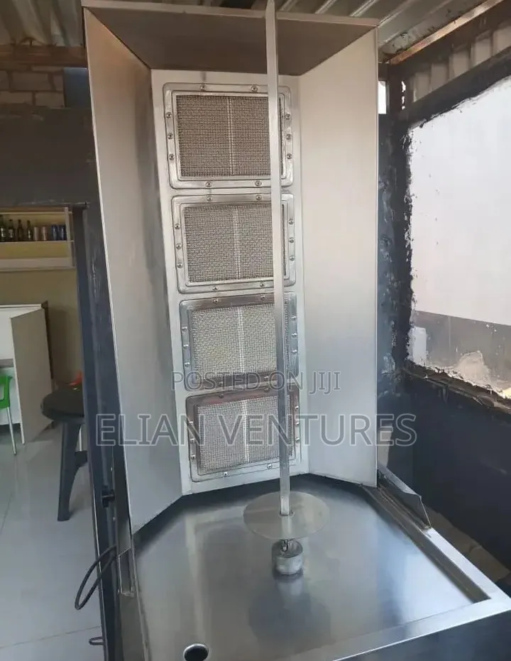 Most Durable 4 Burner Gas Shawarma
