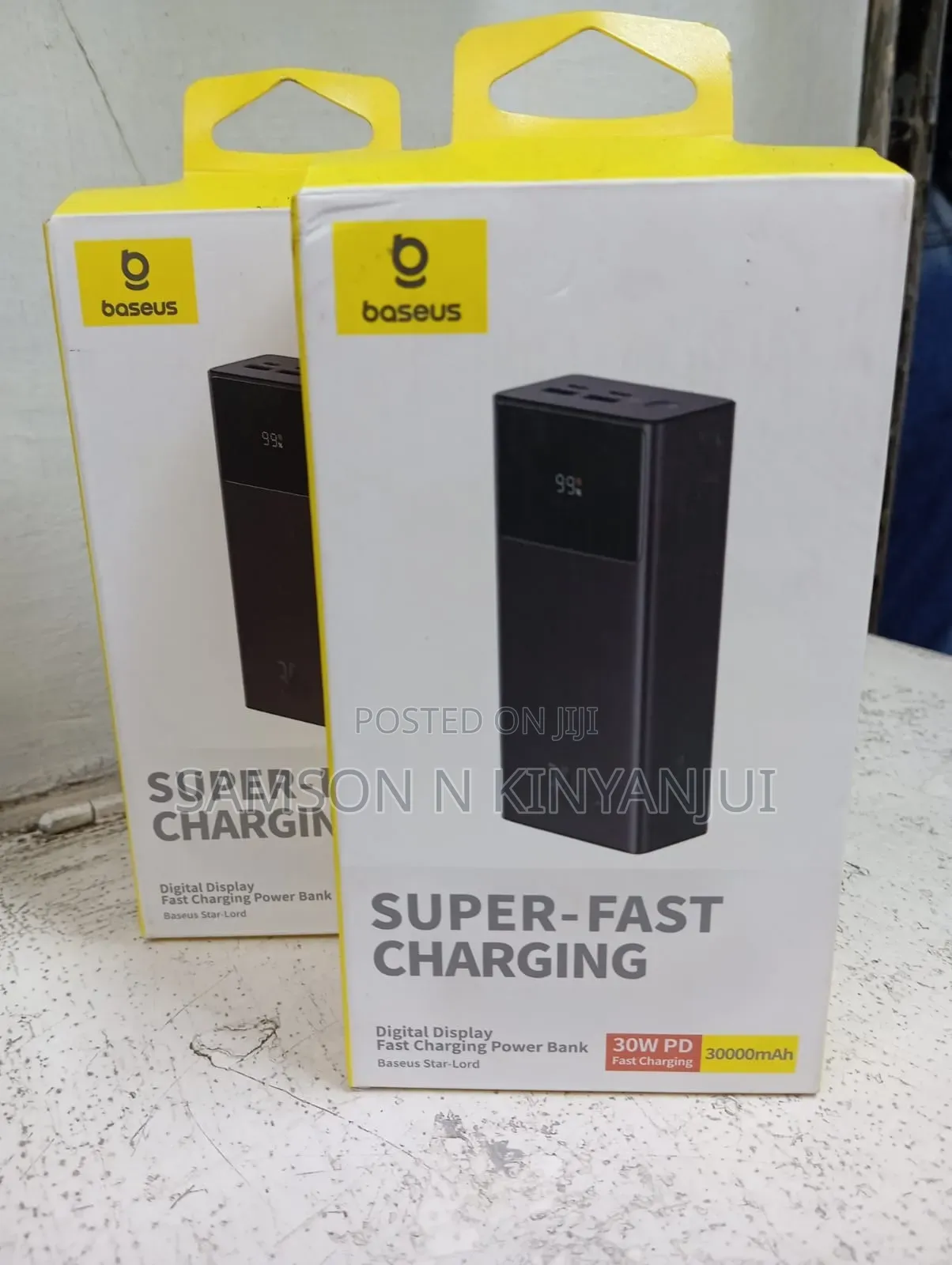 Baseus 30,000mAh Super-Fast Charging 30W PD PowerBank