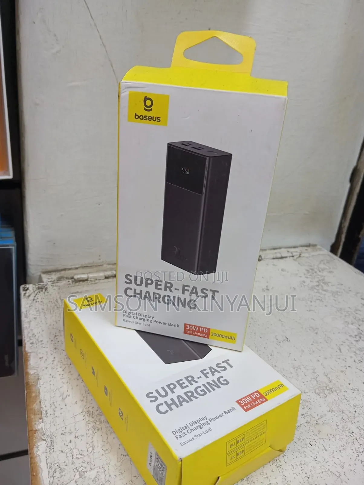 Baseus 30,000mAh Super-Fast Charging 30W PD PowerBank
