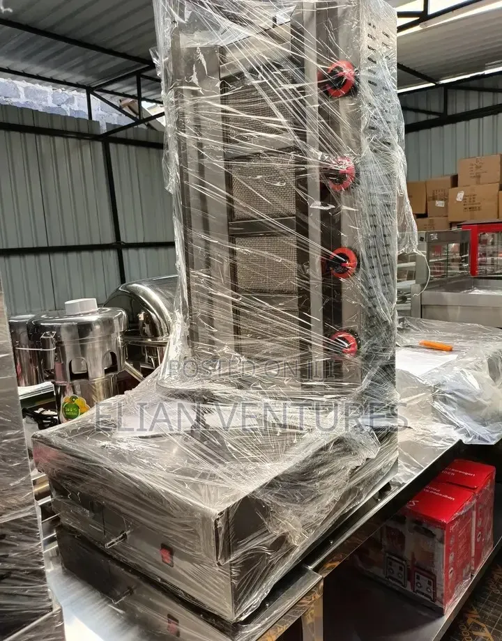 Powerful 4 Burner Shawarma Machine for Sale