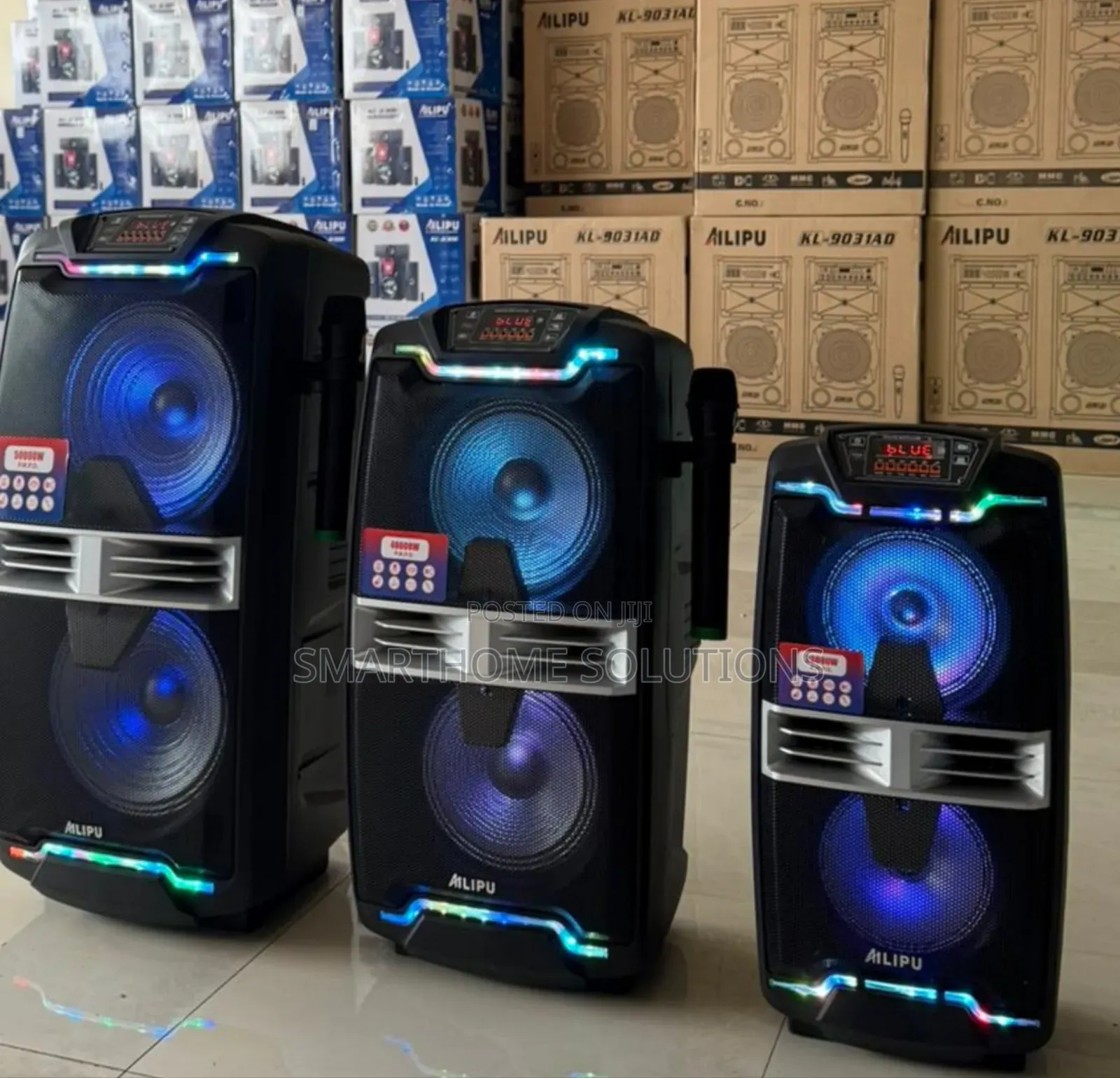 Ailipu Trolley Speaker KL-3820. 40w AC/Dc