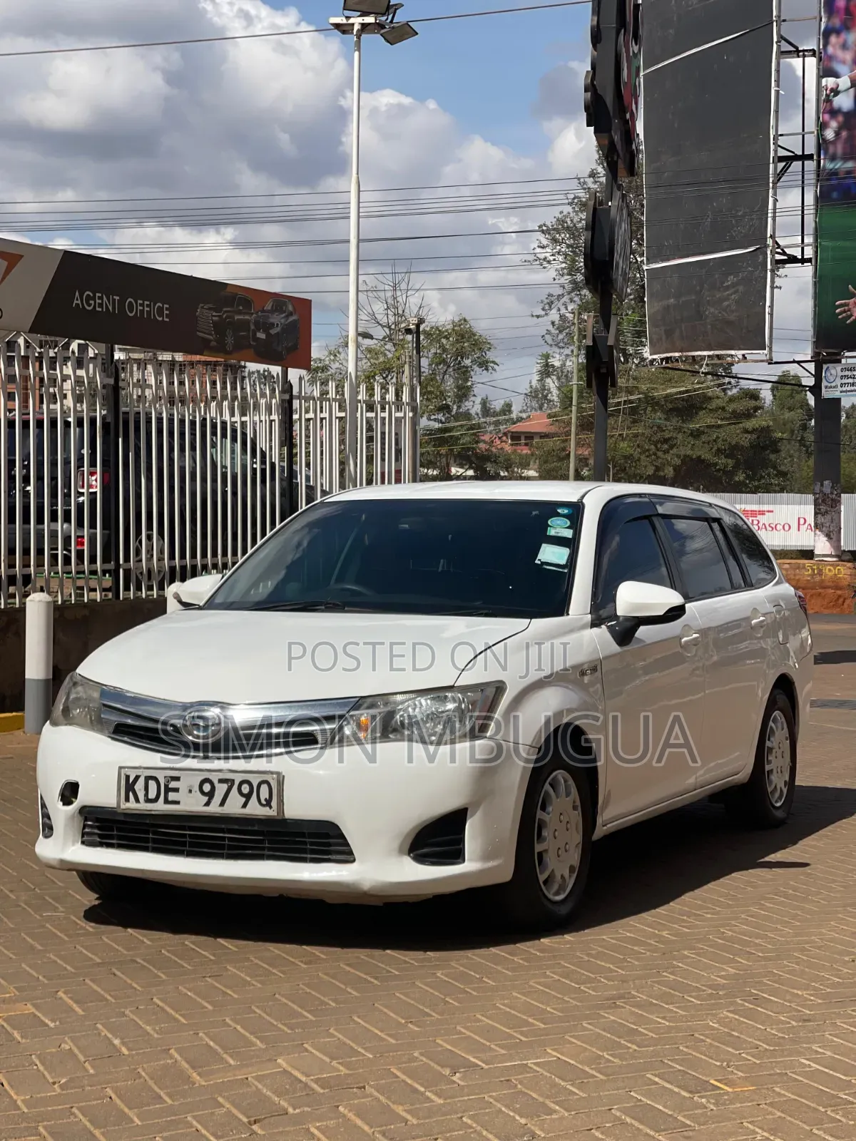 Toyota Corolla Fielder 2014 White
