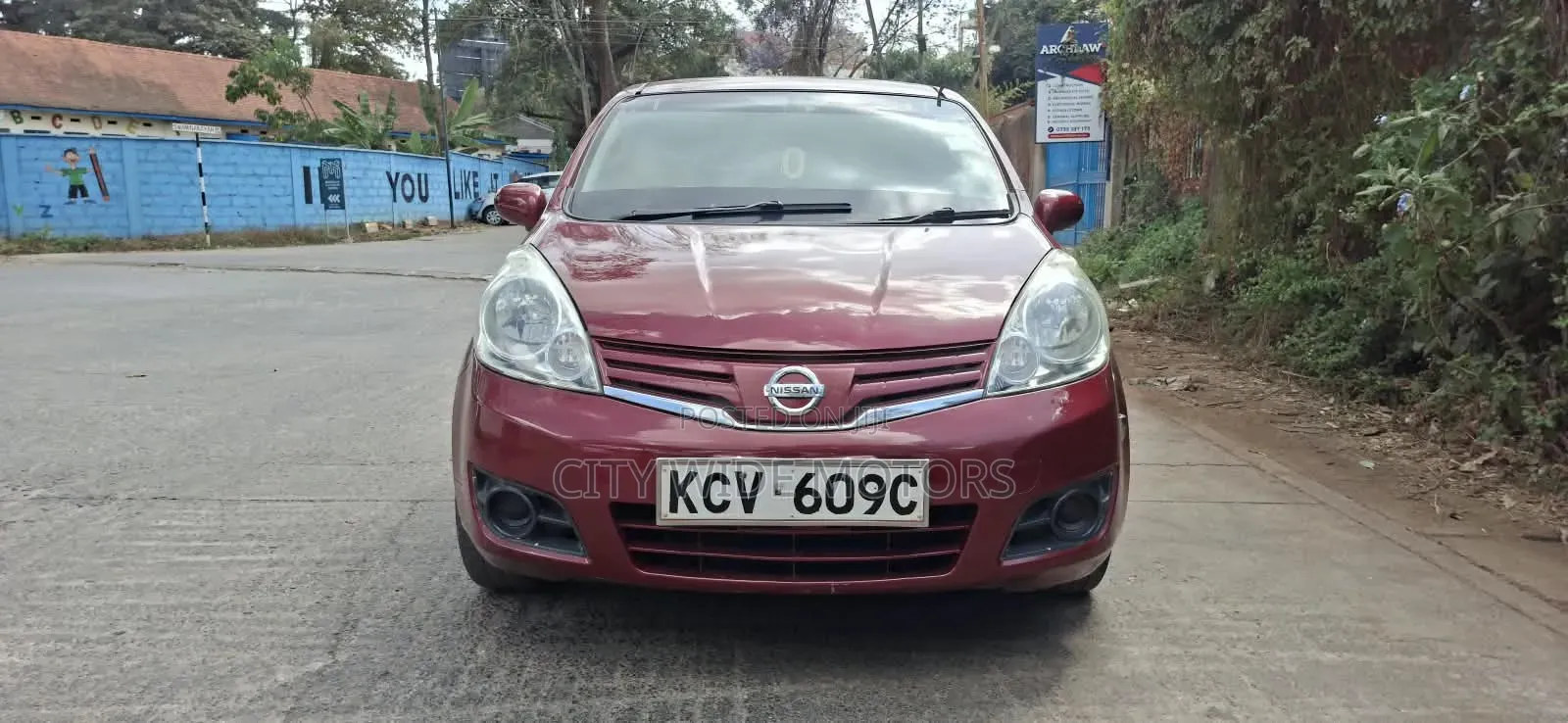 Nissan Note 2012 Red
