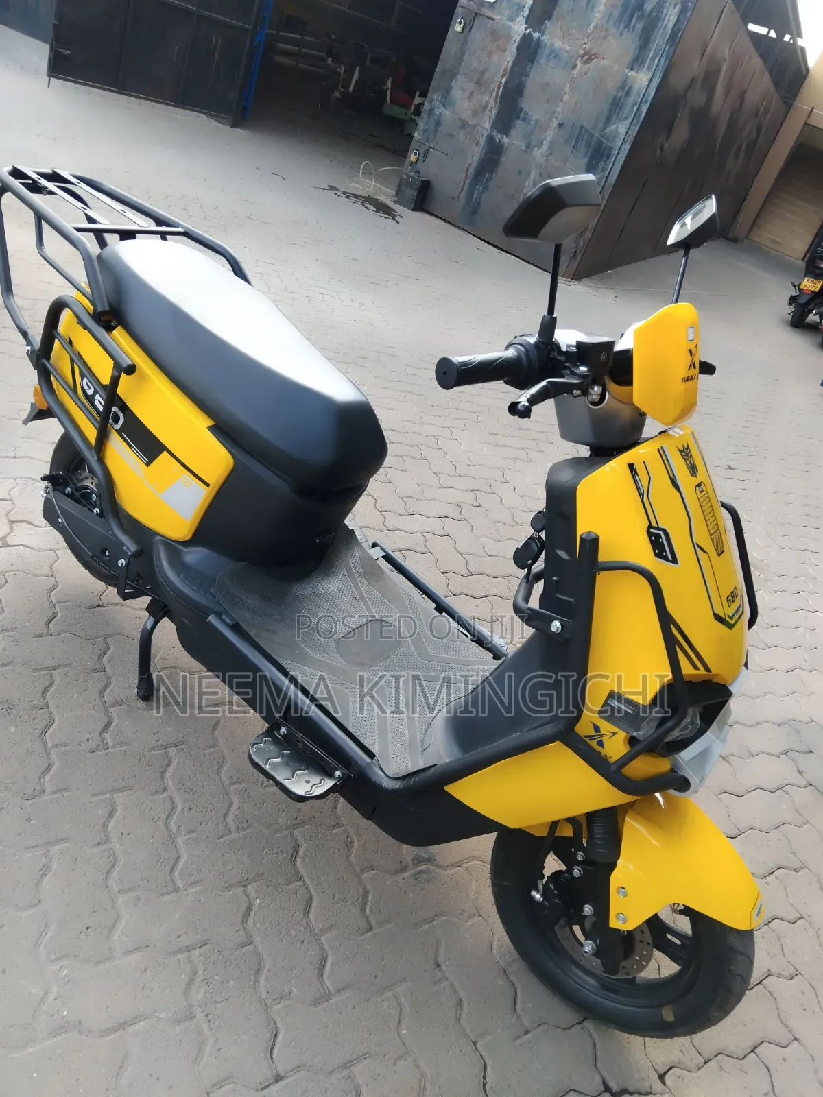 New Motorcycle 2025 Yellow