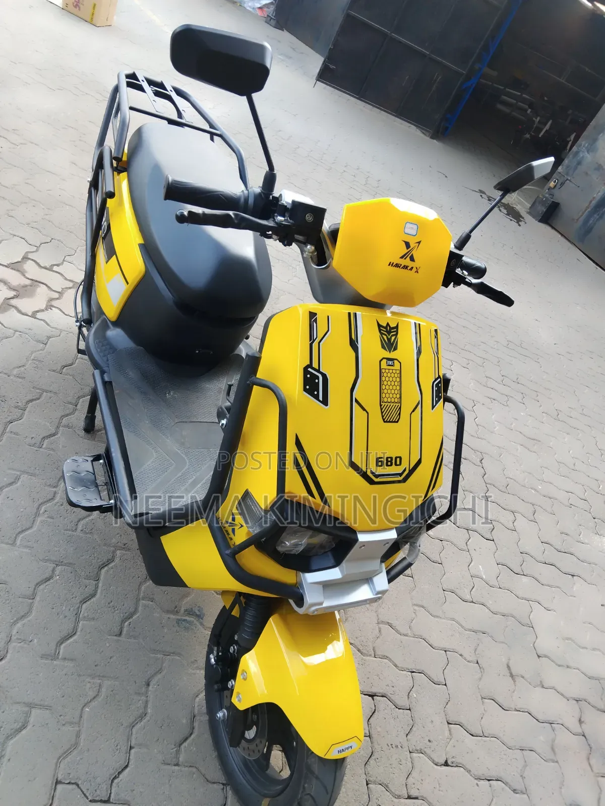 New Motorcycle 2025 Yellow