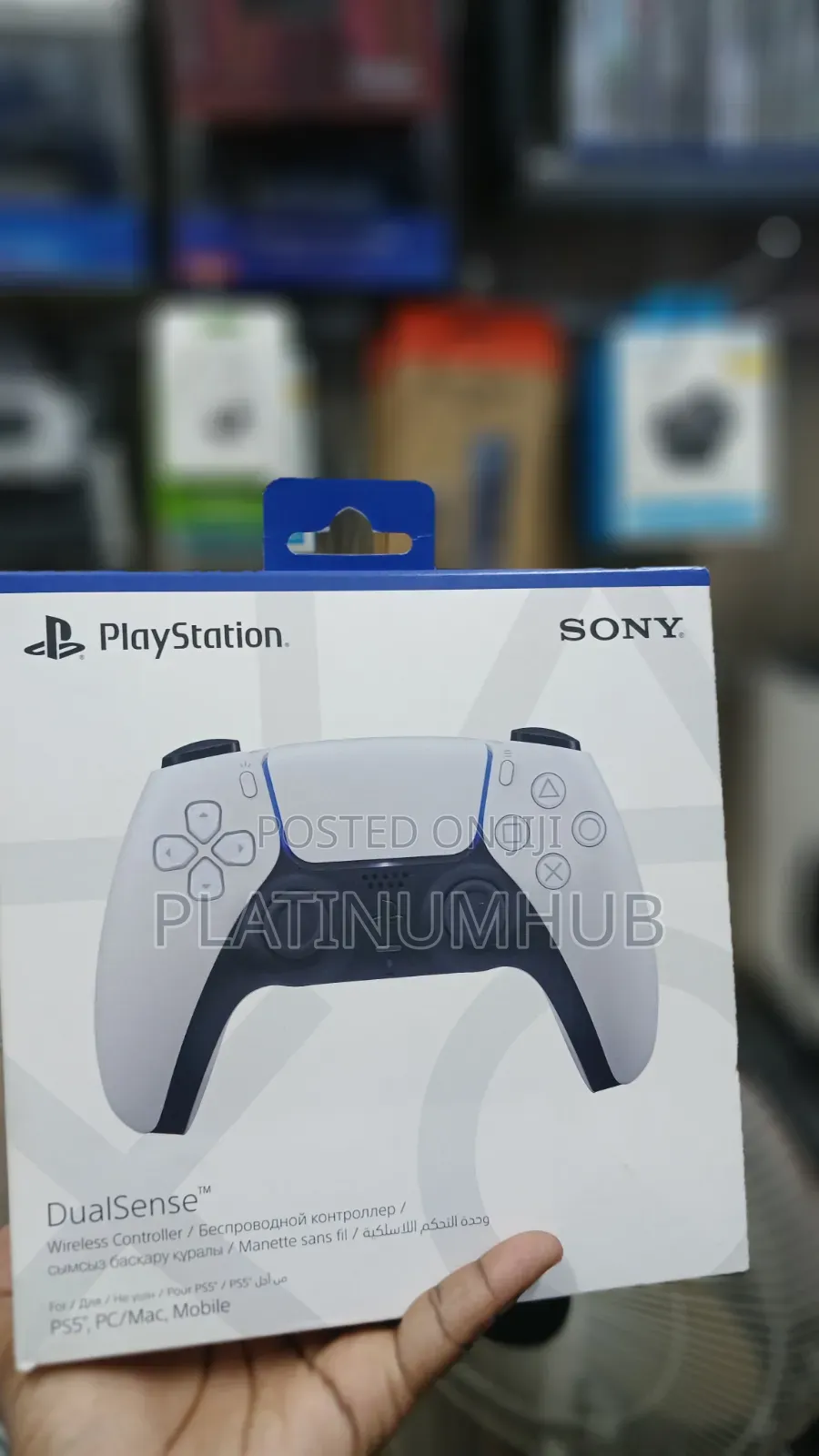 White Original Playstation 5 Game Controller