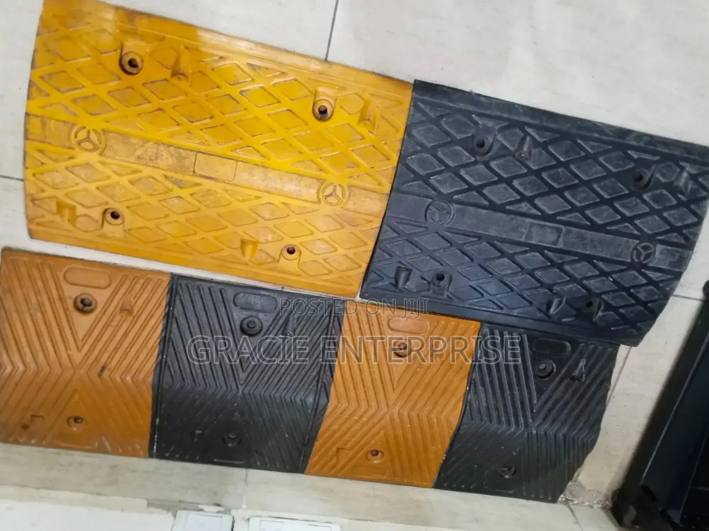 Heavy Duty Rubber Speed Bump, Speed Bump