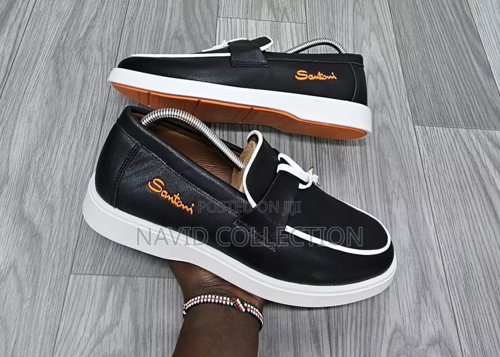 Santoni Leather Casual