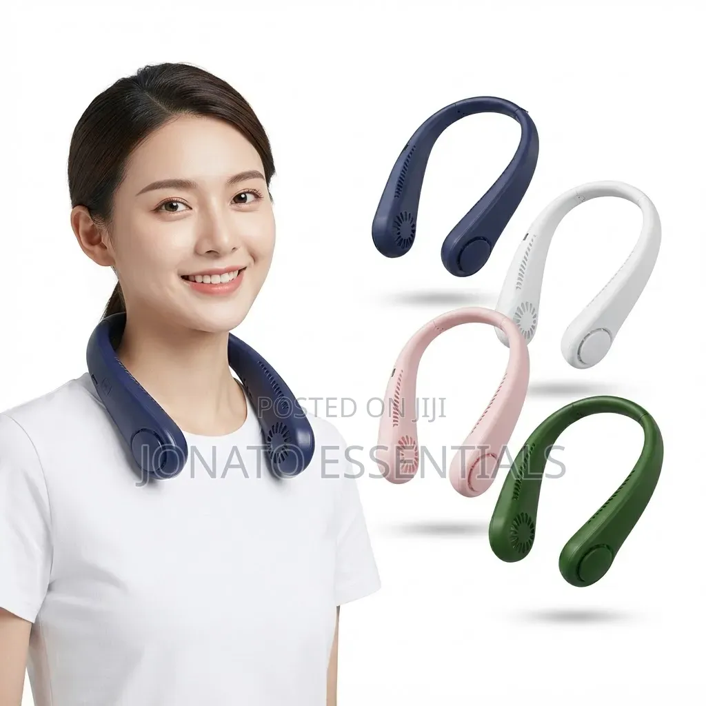 Portable Neck Fan Wearable Hands Free Cooling Fan Rechargeable