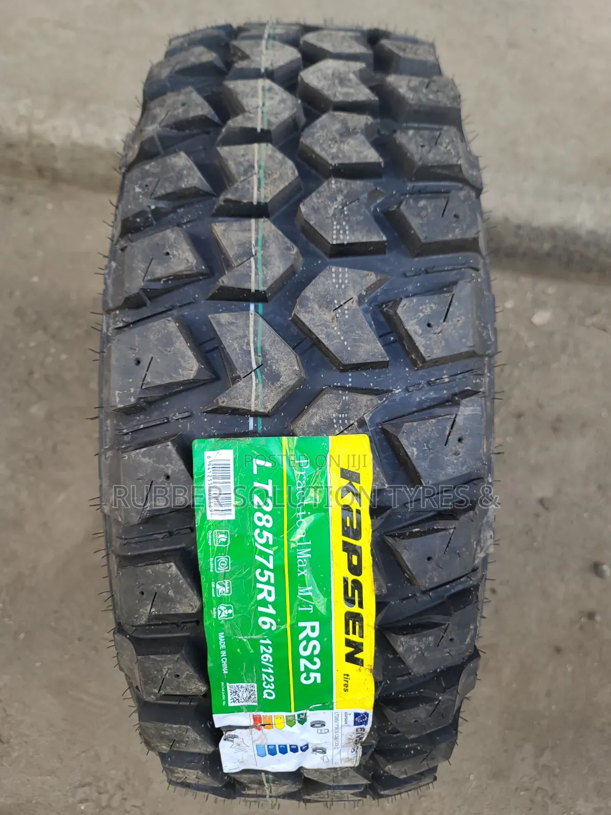 Lt 285 /75 R16 Kapsen Tires Practicalmax Rs26 m.t Mud-Terrain