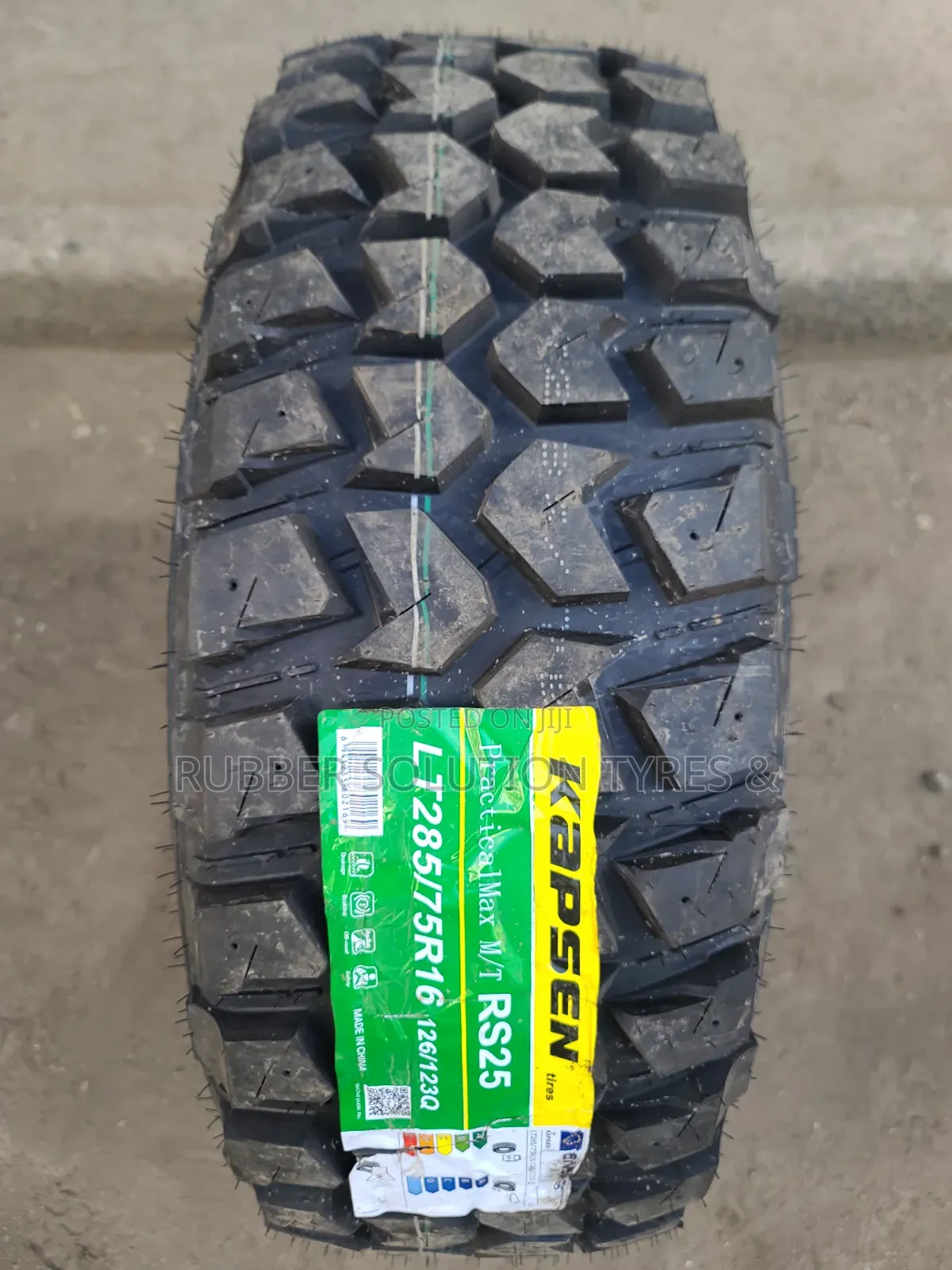 Lt 285 /75 R16 Kapsen Tires Practicalmax Rs26 m.t Mud-Terrain