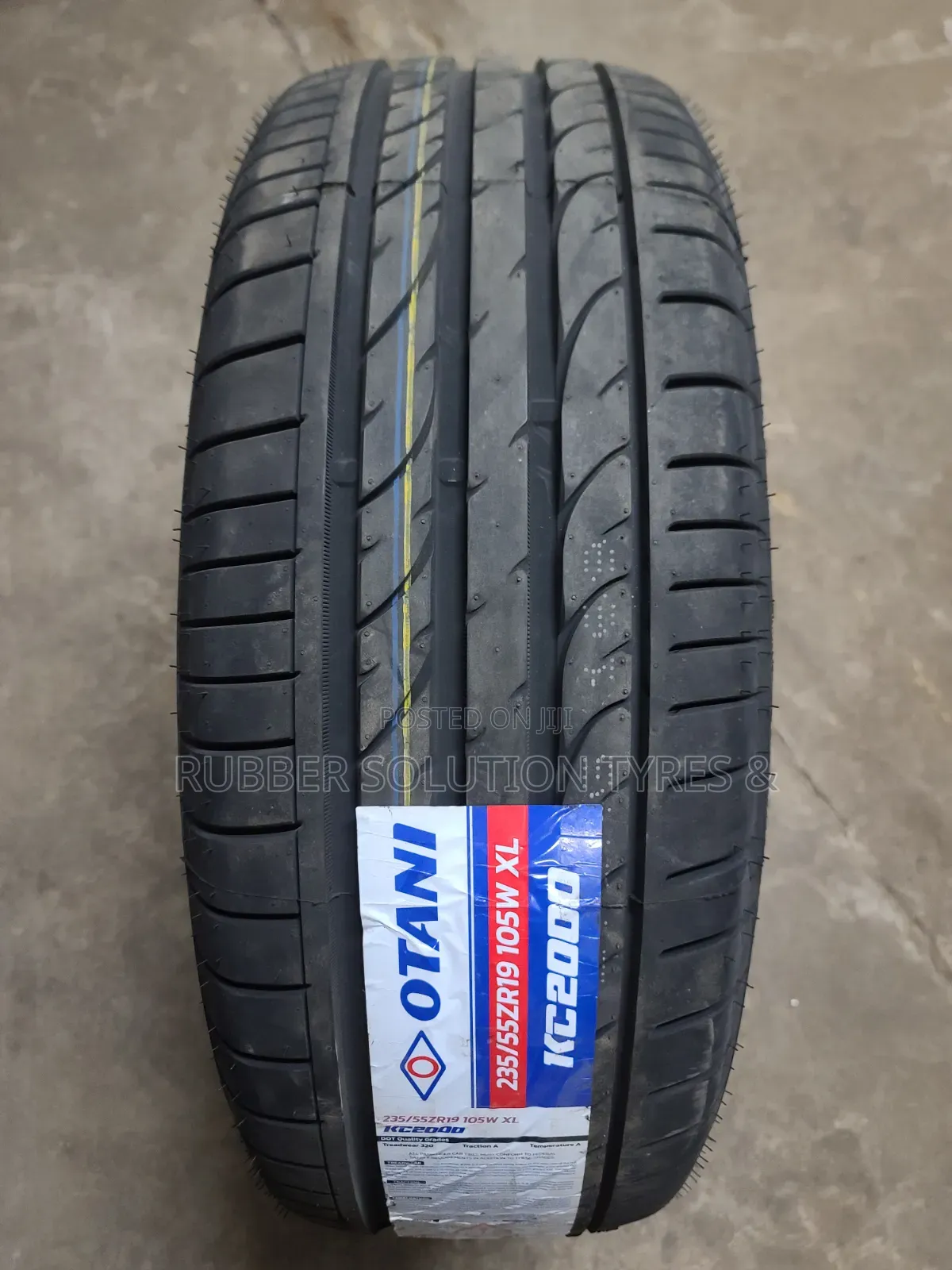 235 /55 R19 Otani Tyres 105w XL Kc2000 (Made in Thailand)