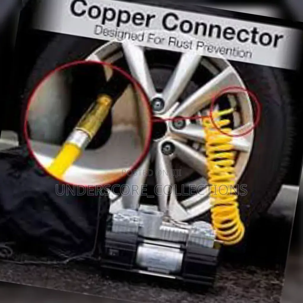 2 Cylinder Air Compressor Tyre Inflator Capacity