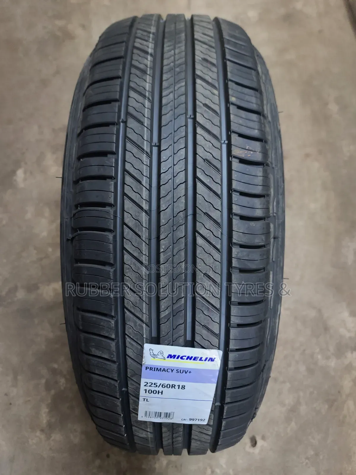 225 /60 R18 Michelin Tyres 100h Primacy SUV