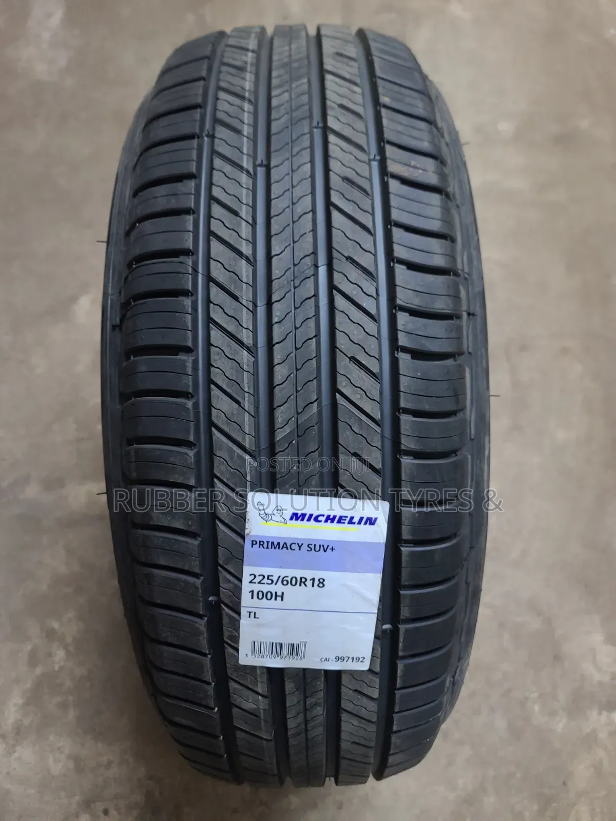 225 /60 R18 Michelin Tyres 100h Primacy SUV