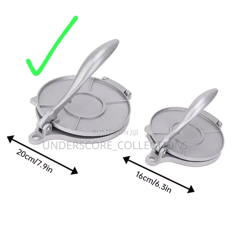 Alluminium Alloy Tortilla Press