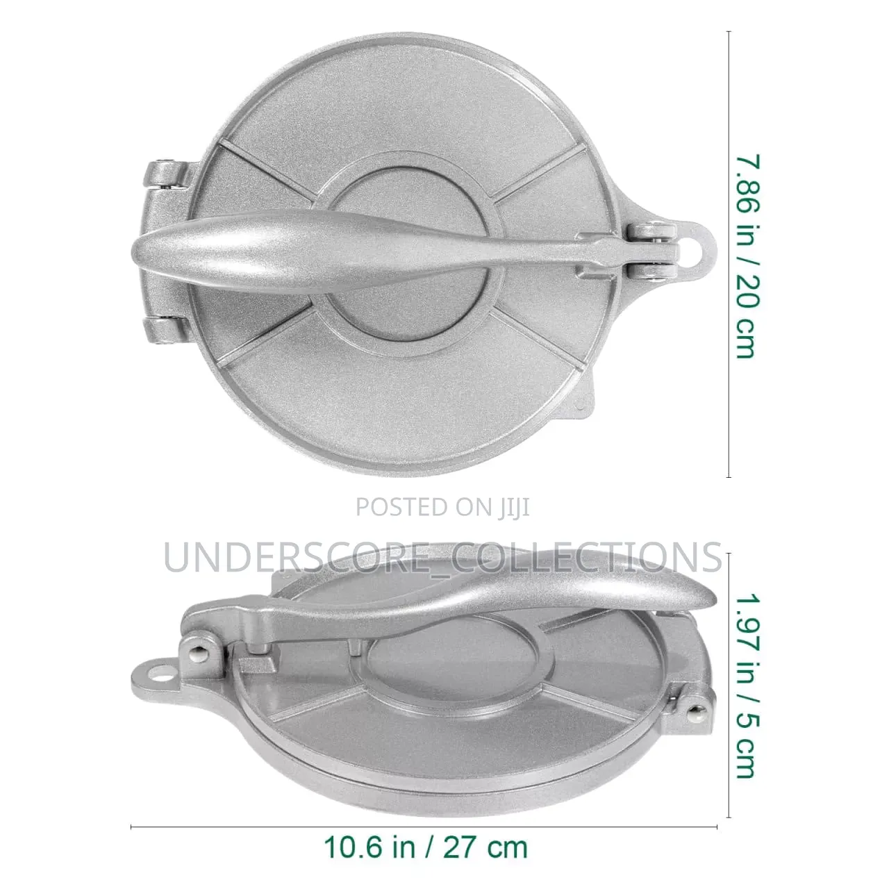 Alluminium Alloy Tortilla Press