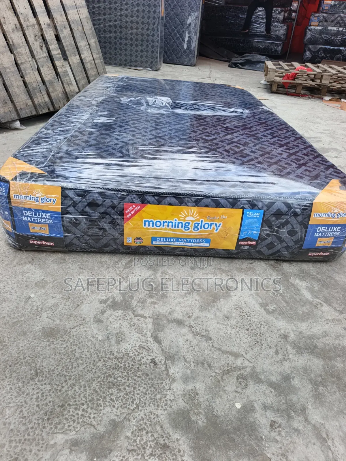 Morning Glory 31⁄2×6 Mattress – 6-Inch Medium Density Plain