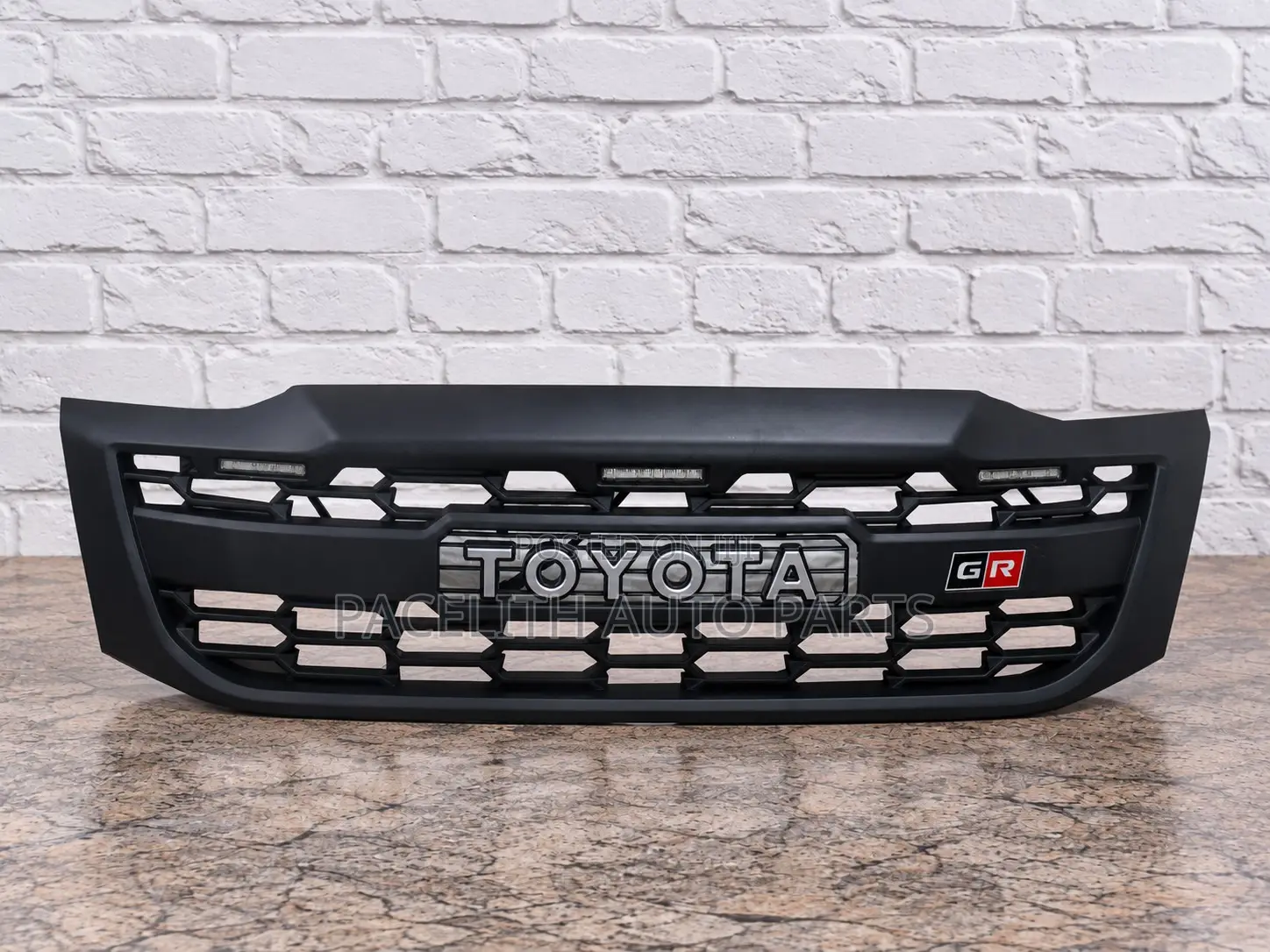 Front Grille Toyota Hilux Vigo Champ GR Sports With LED 2012/2013/2014