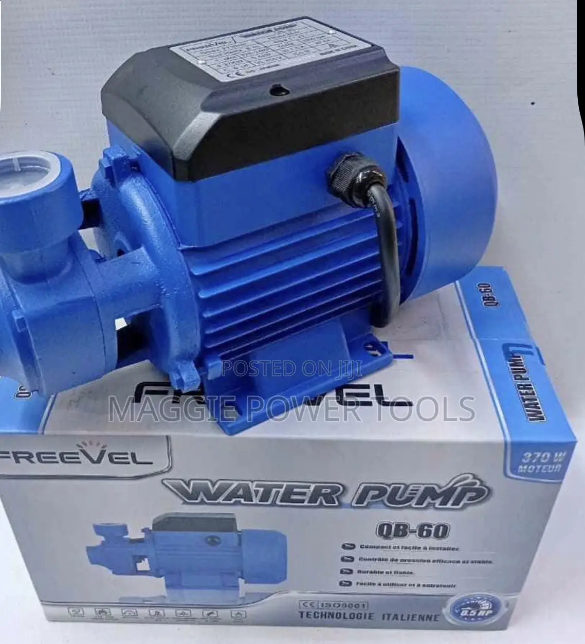 Electric Water Pump 30m Lift > Durable- Freevel Water Pump 0.5hp