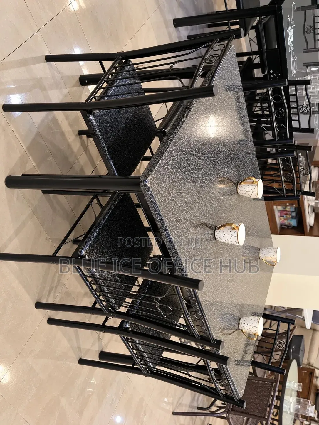 6 Seater Dining Table Set With 6 Chairs