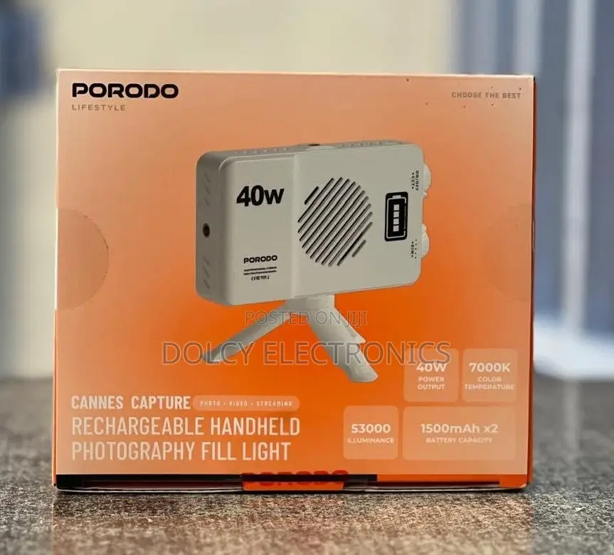 Porodo Rechargeable Handheld Photography Fill Light