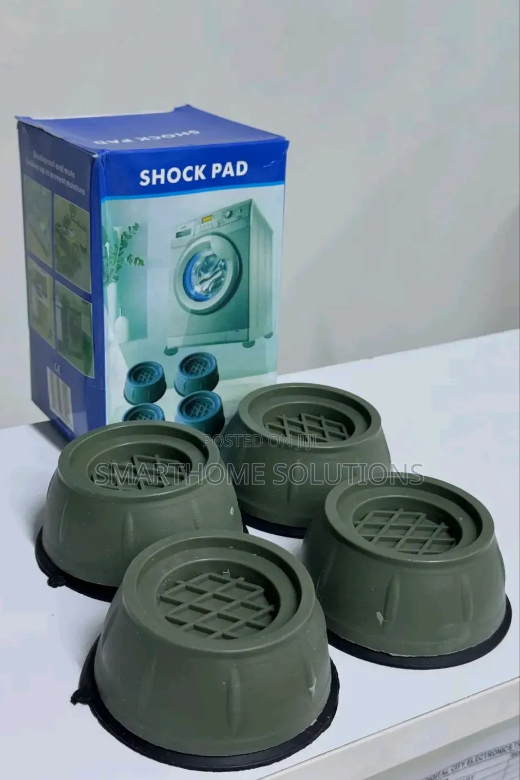 4pcs Universal Shock & Noise Cancelling Anti-Vibration Pads