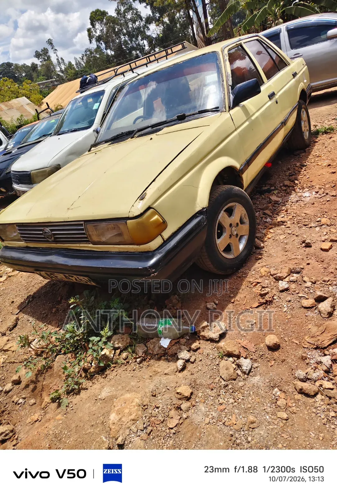 Nissan Sunny B12 Sedan 1.3 1990 Yellow