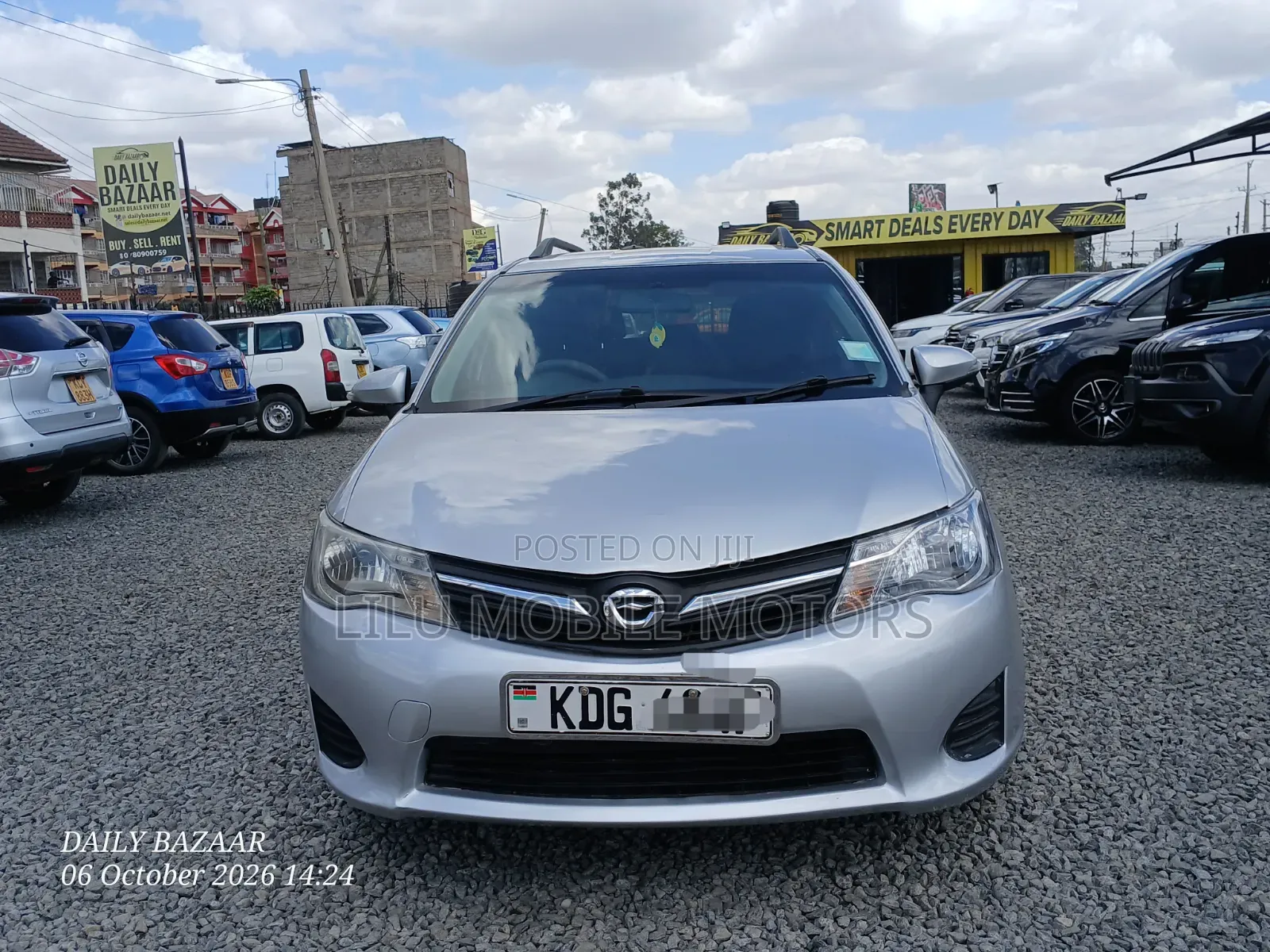 Toyota Corolla Fielder 2014 Gray