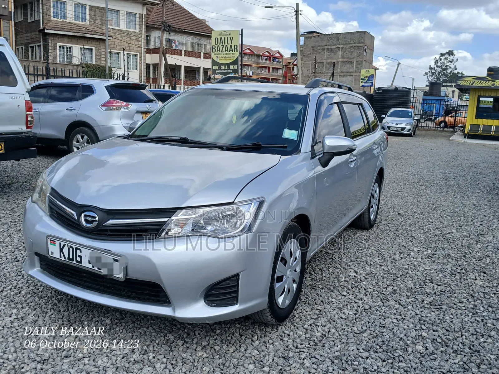 Toyota Corolla Fielder 2014 Gray