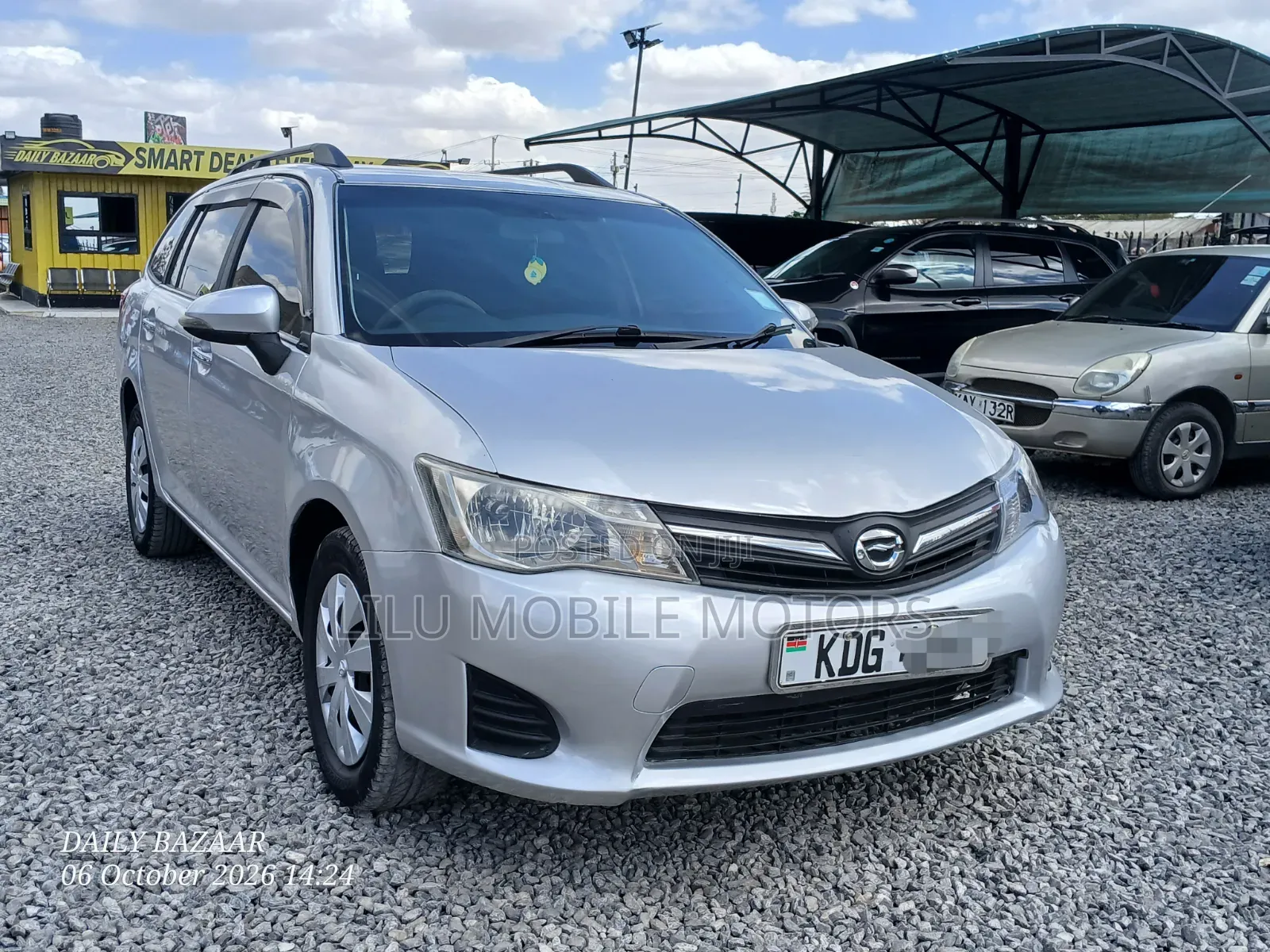 Toyota Corolla Fielder 2014 Gray