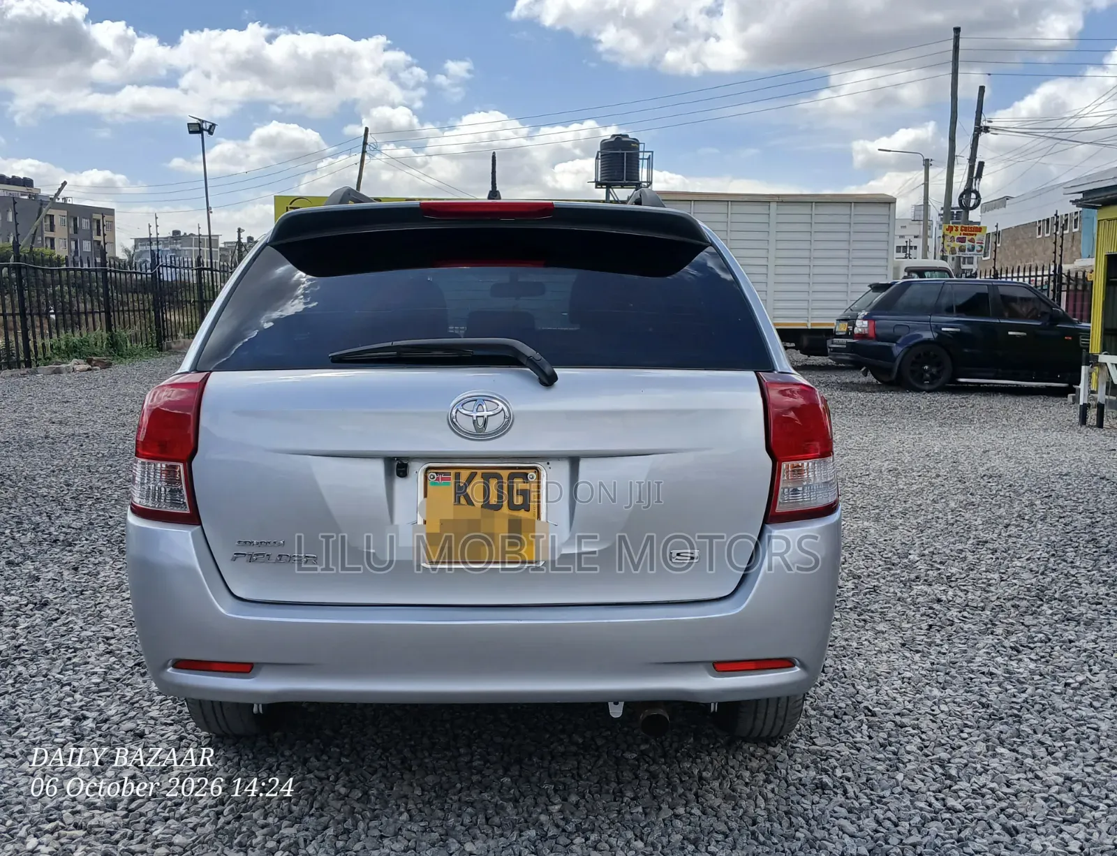 Toyota Corolla Fielder 2014 Gray