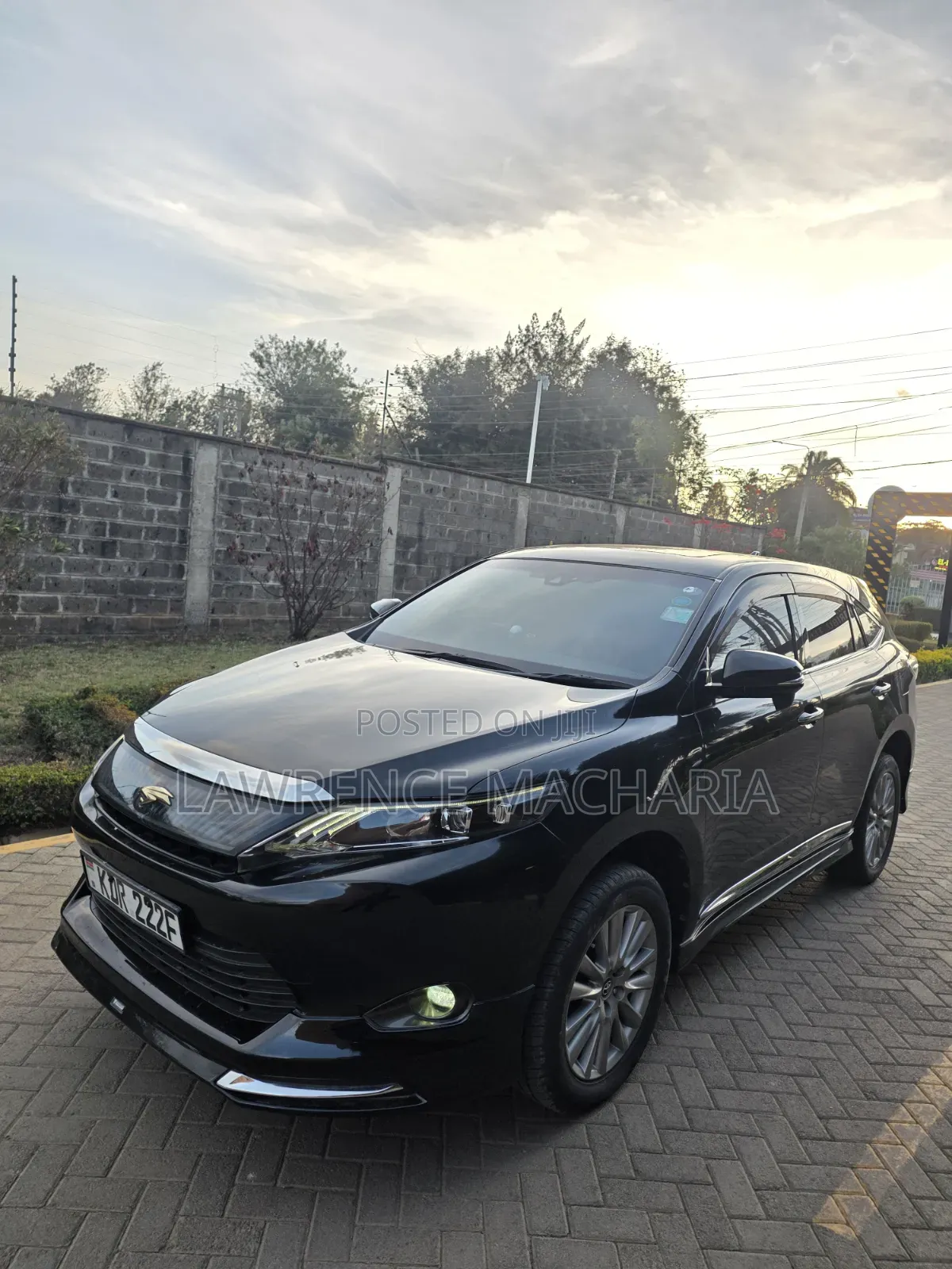 Toyota Harrier 2017 Black