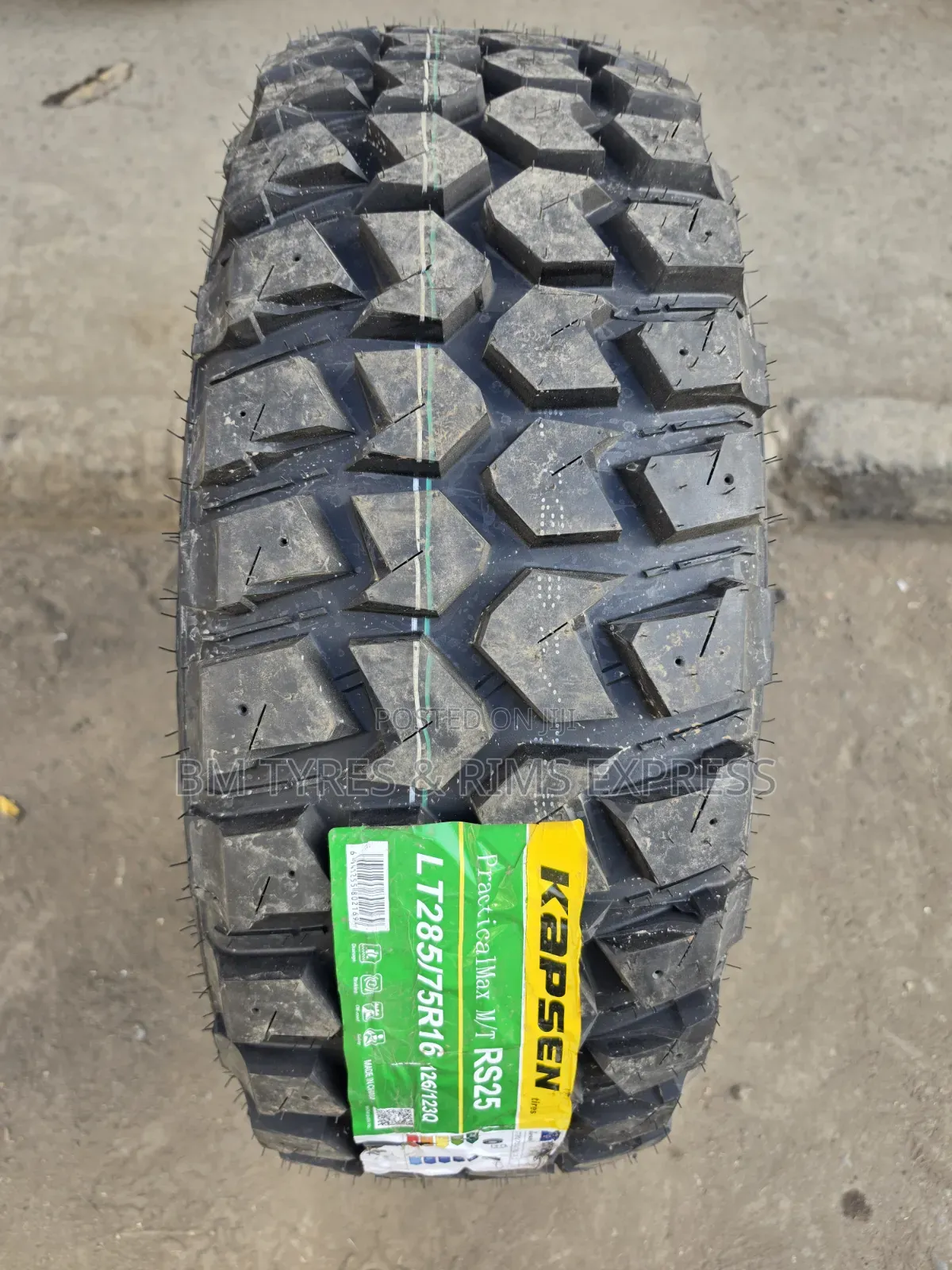 Lt 285/75 R16 Kapsen Tires (Mud Terrain)