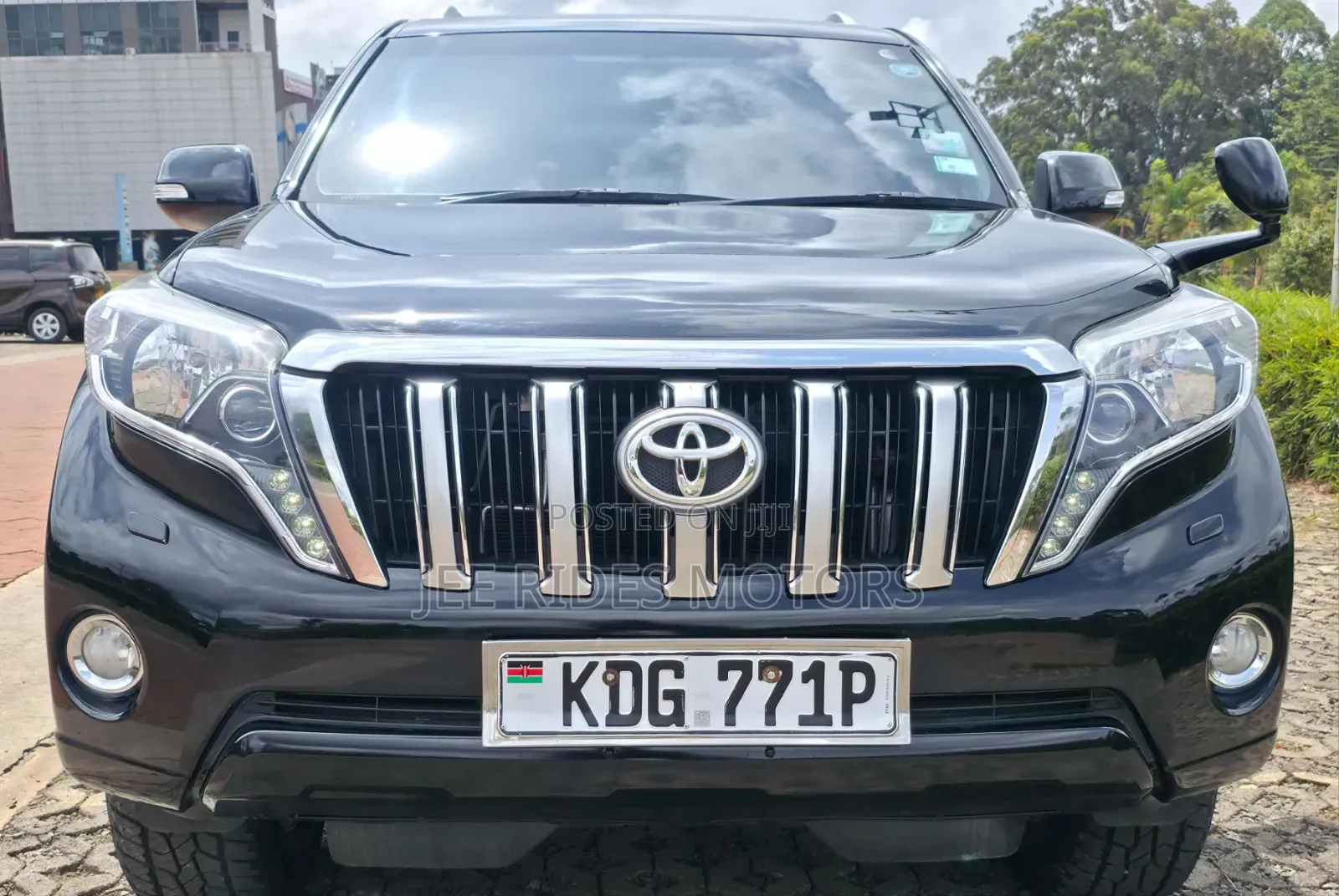 Toyota Land Cruiser Prado 2016 Burgundy