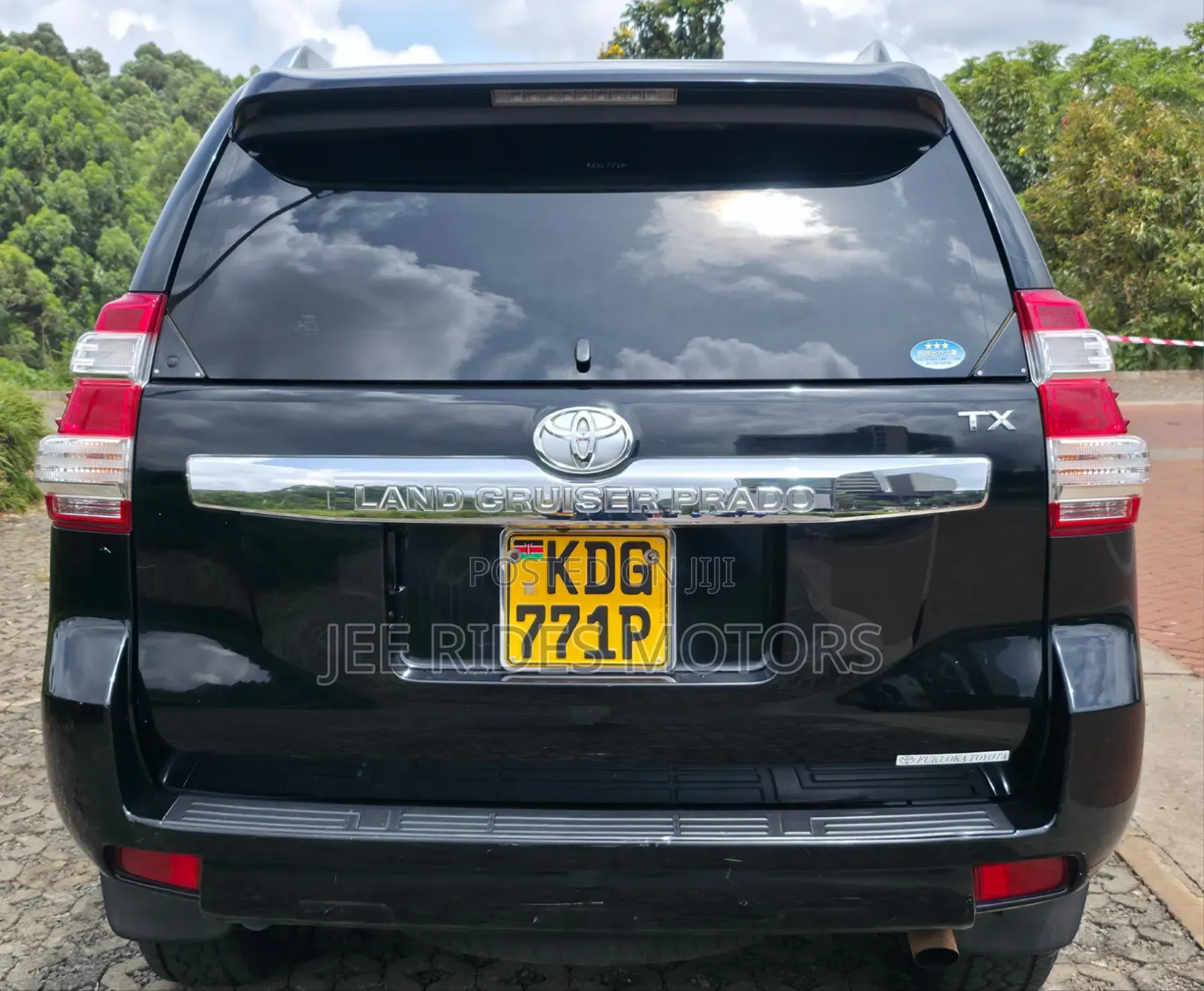 Toyota Land Cruiser Prado 2016 Burgundy