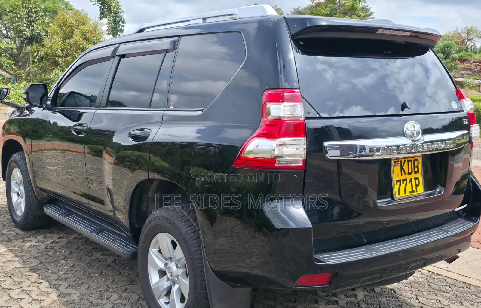 Toyota Land Cruiser Prado 2016 Burgundy