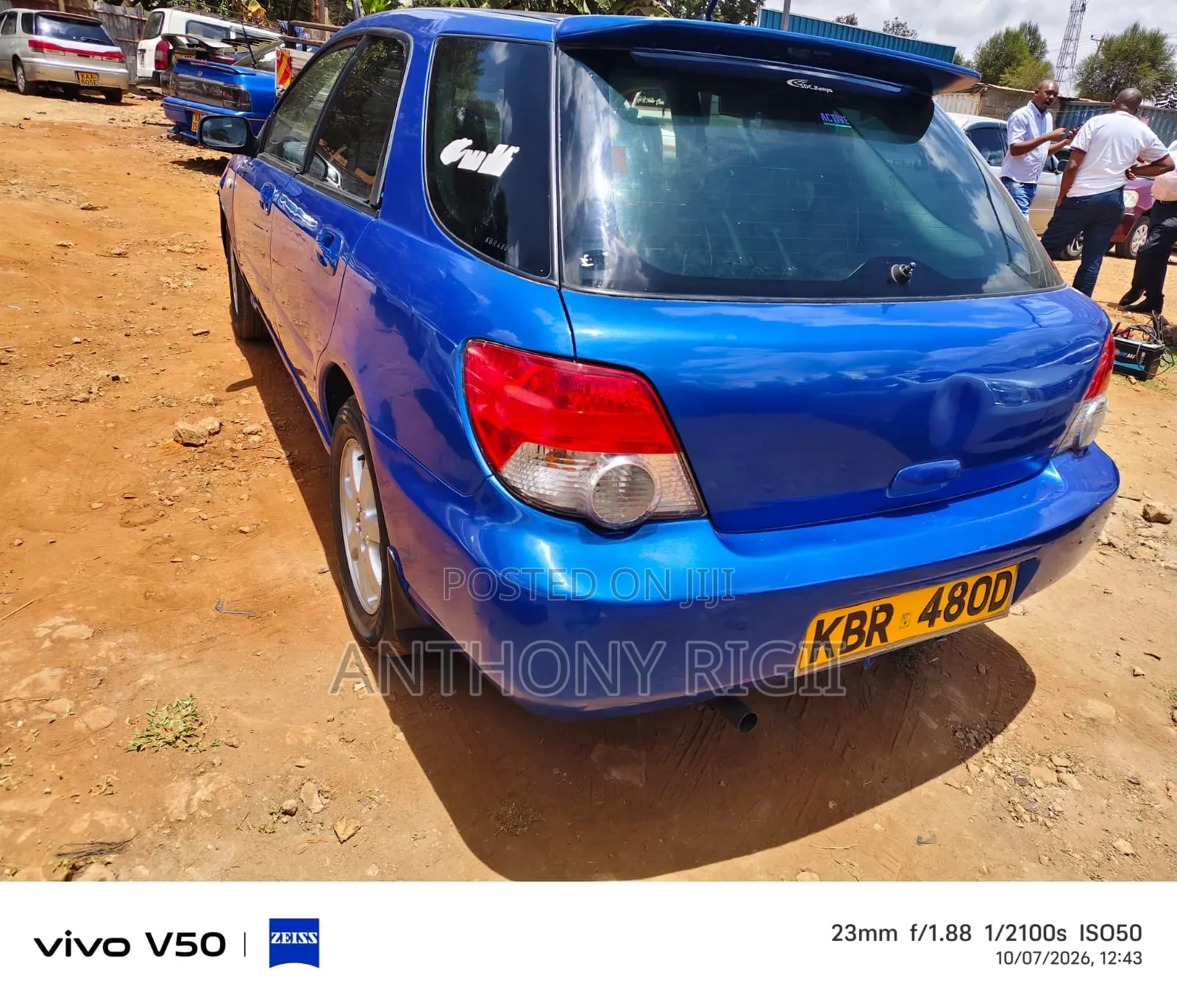 Subaru Impreza 1.6 TS 2005 Blue
