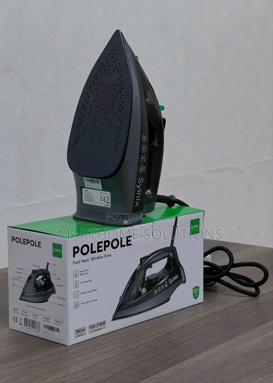 Syinix Steam Iron Box