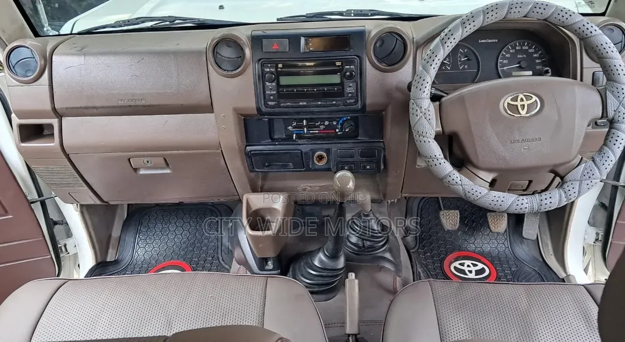Toyota Land Cruiser 79 Series 2012 White