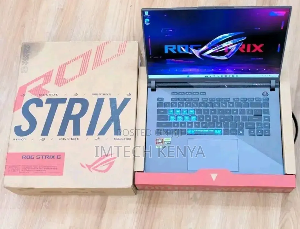 New Laptop Asus ROG Strix G16 G614 16GB AMD Ryzen 9 SSD 1T