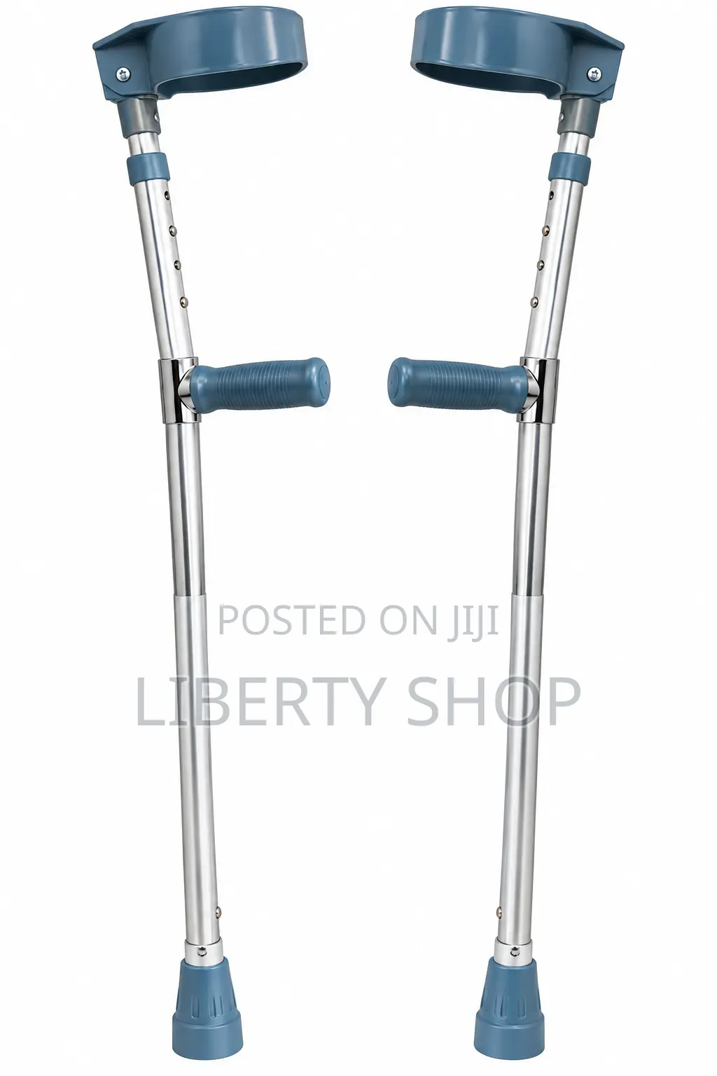 A Pair of Closed Arm Crutches