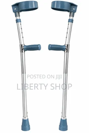A Pair of Closed Arm Crutches