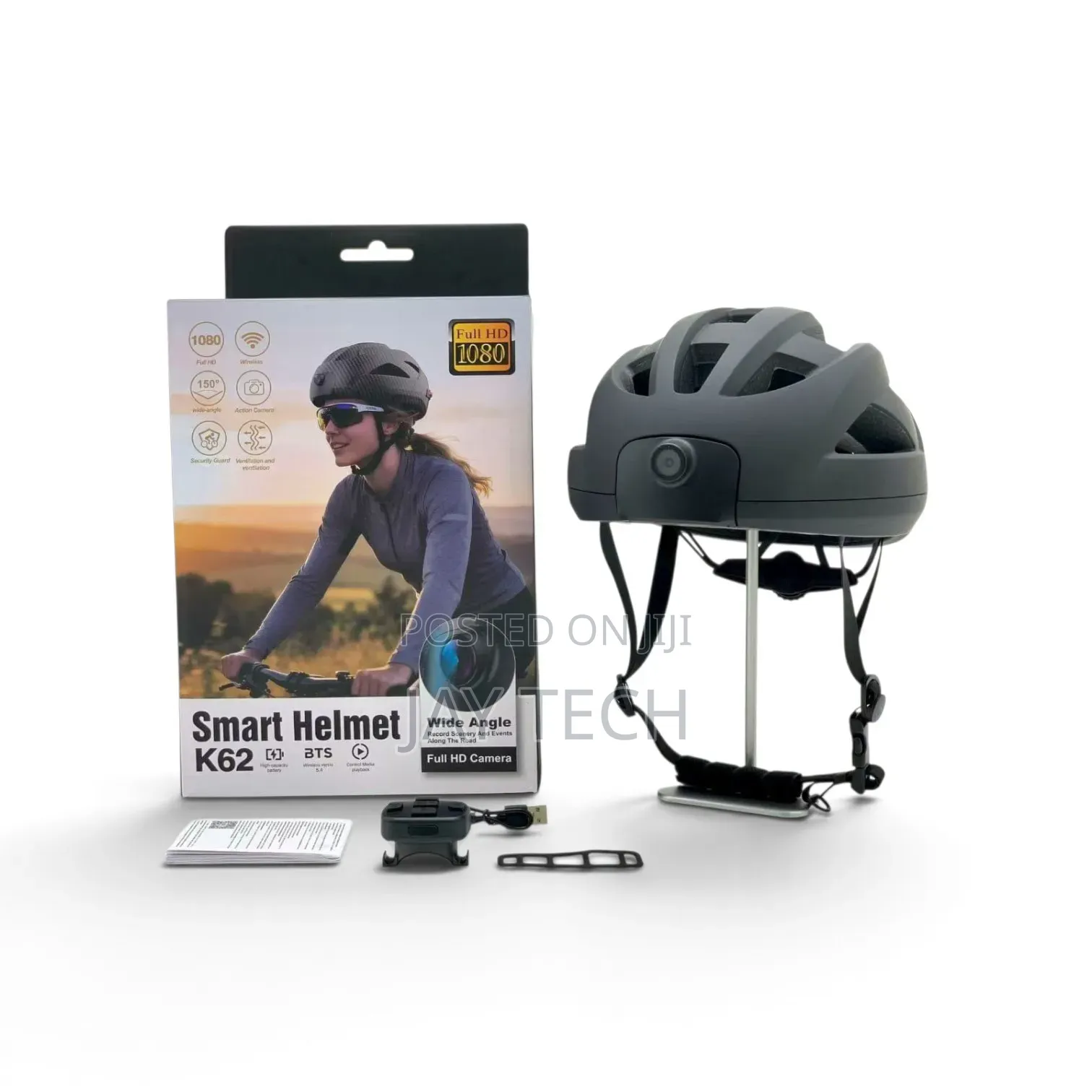 Smart Bike Helmet/Wide Angle Smart Helmet