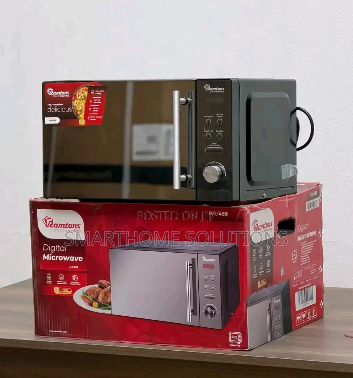 Ramtons 20Litres Digital Microwave RM 458